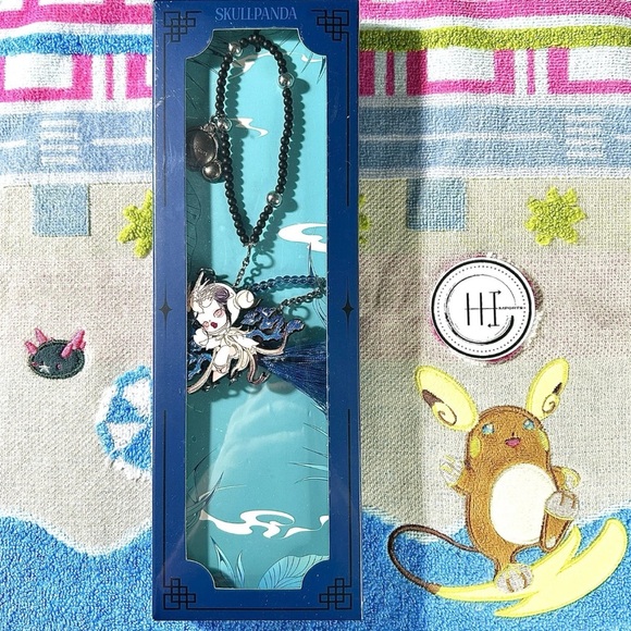 Skullpanda Mirage Phone Pendant Charm Wristlet - Picture 1 of 4